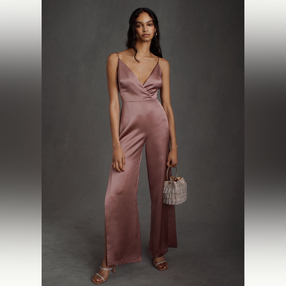 BHLDN Doutzen Mauve Jumpsuit - NWT
